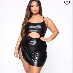 NWT Fashion Nova “In Real Life” Mini Skirt Set